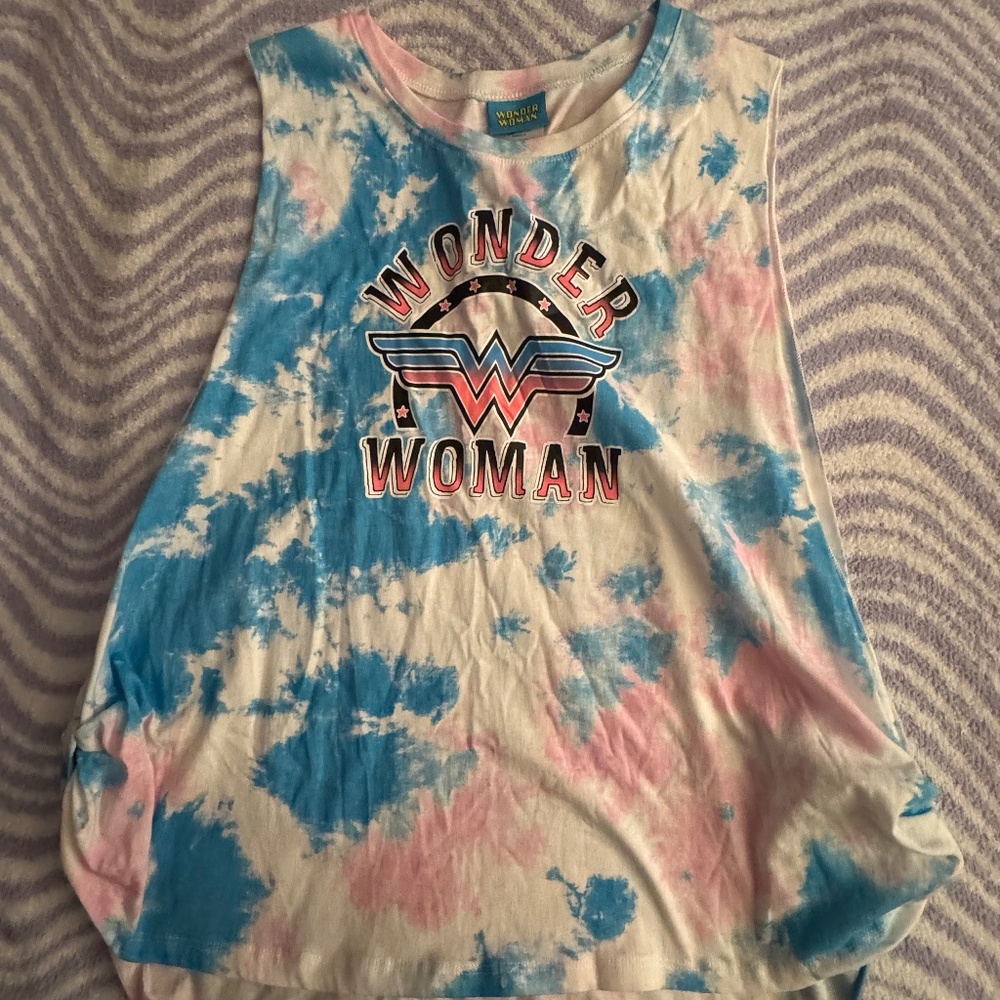 Tie-dye Wonder Woman Tank Top